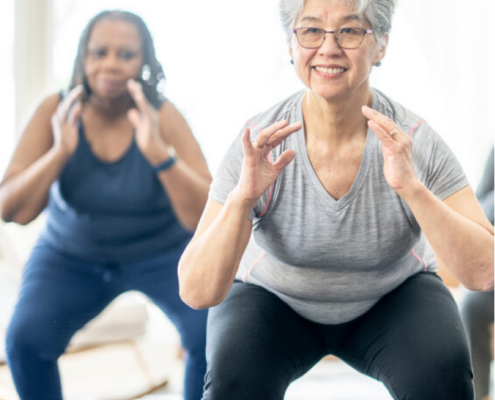 over 60's exercise