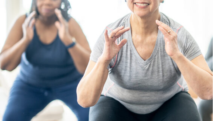 over 60's exercise